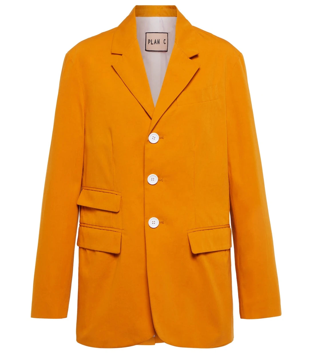 Plan C - Cotton poplin blazer