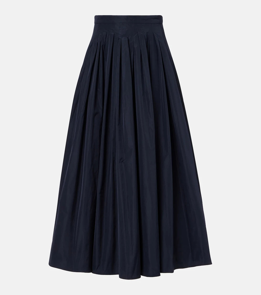 'S Max Mara - Jokey pleated taffeta midi skirt