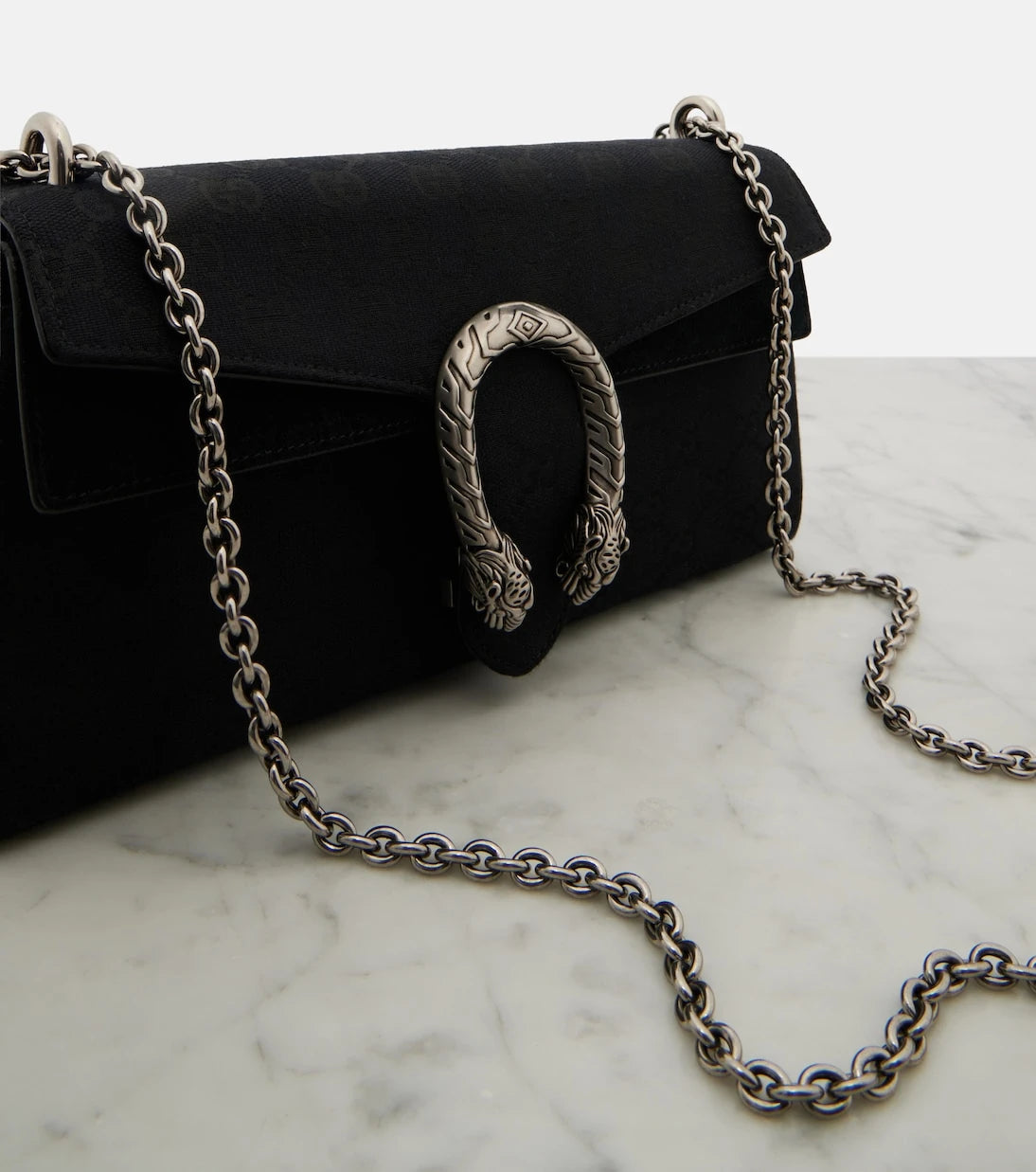Gucci - Dionysus Small GG canvas shoulder bag