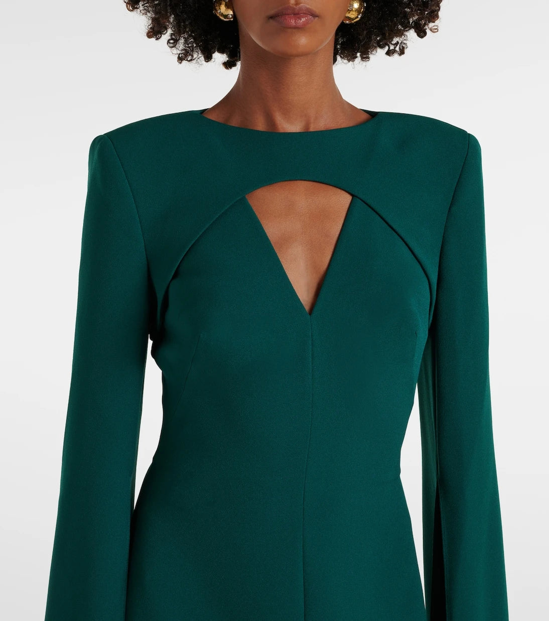 Safiyaa - Sarita cutout crêpe gown