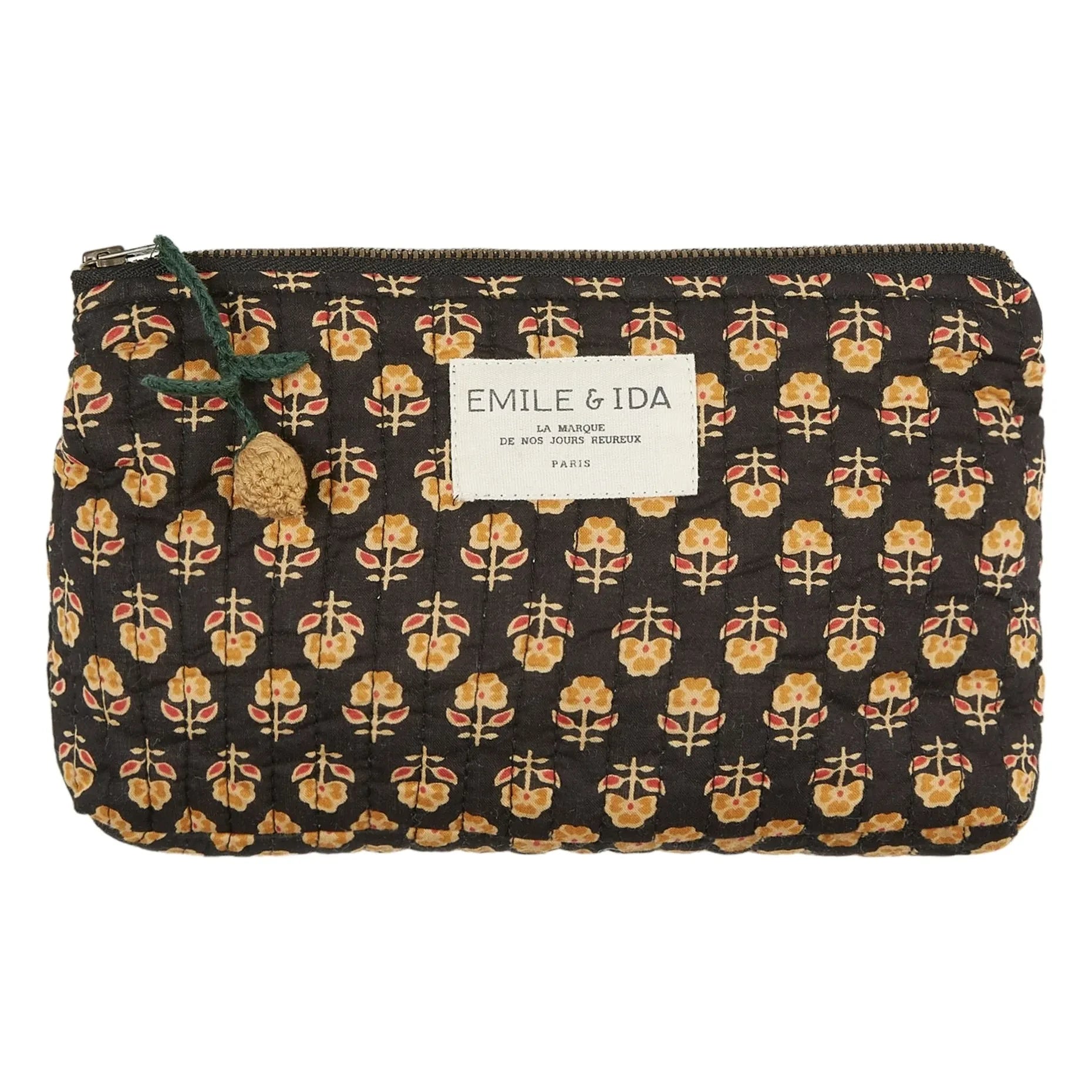 Emile et Ida - Make-up bag | Black