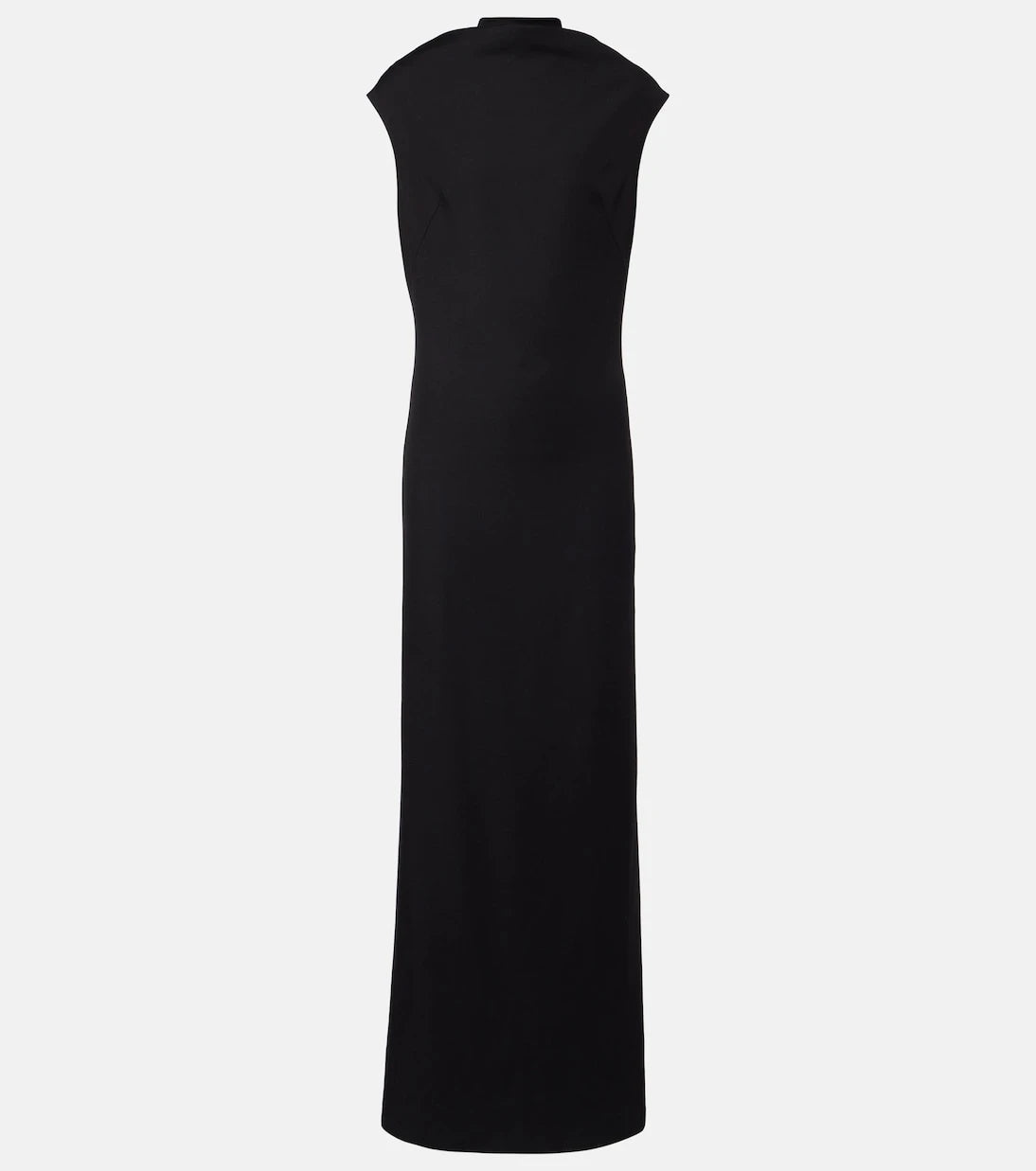 Brunello Cucinelli - Monili draped wool-blend gown