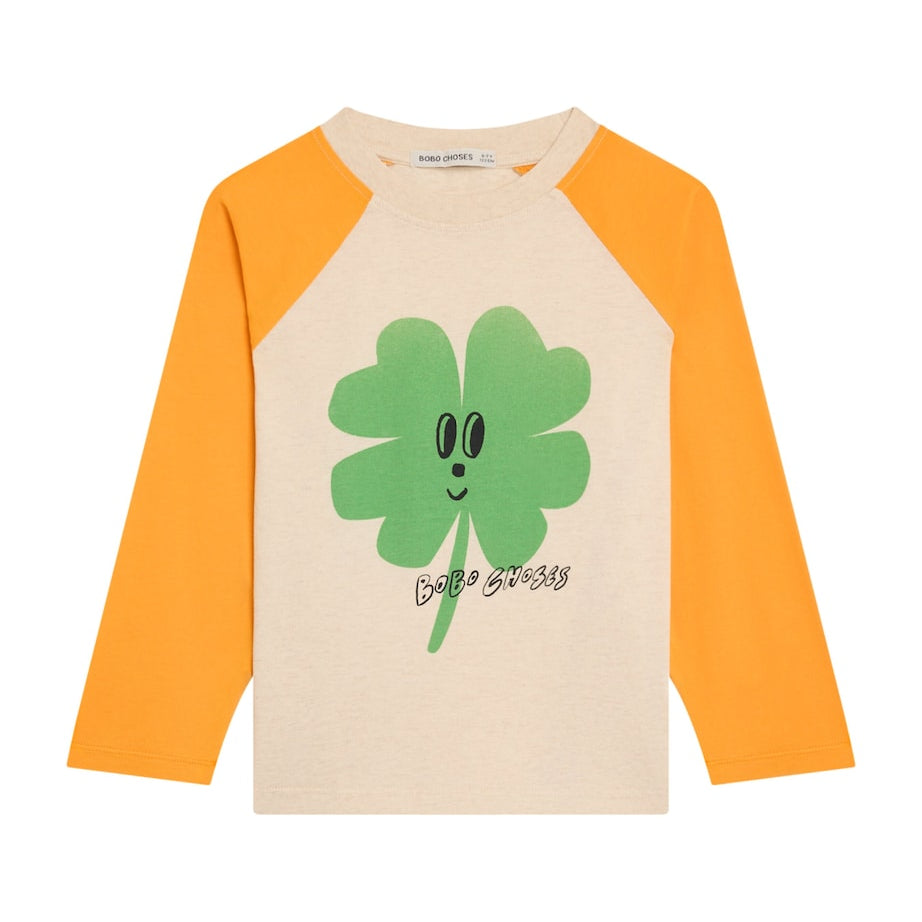 Bobo Choses Lucky Clover Long-Sleeve T‑Shirt (2-13 Years)