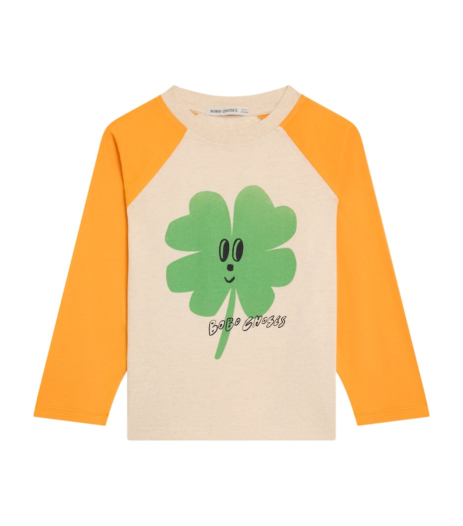 Bobo Choses Lucky Clover Long-Sleeve T‑Shirt (2-13 Years)
