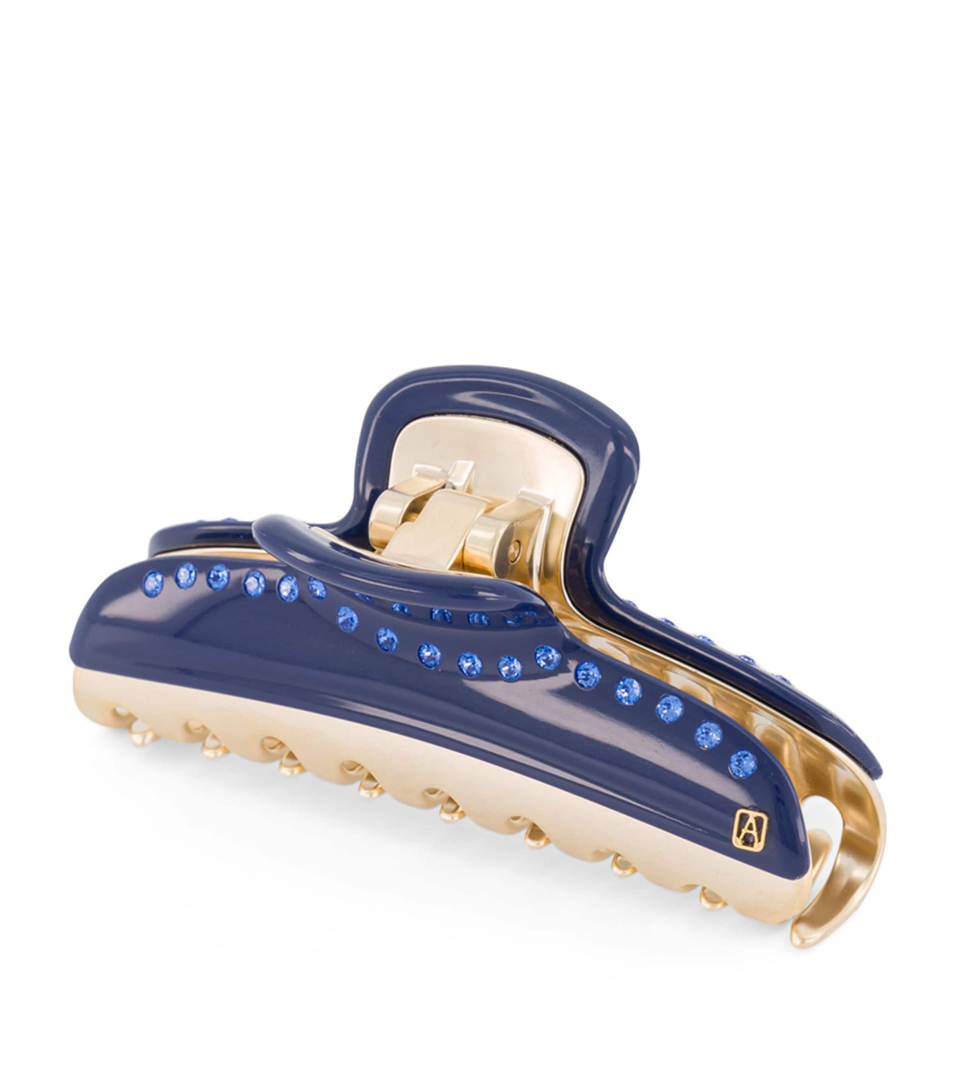 Alexandre de Paris Gold-Plated Crystal-Embellished Claw Hair Clip