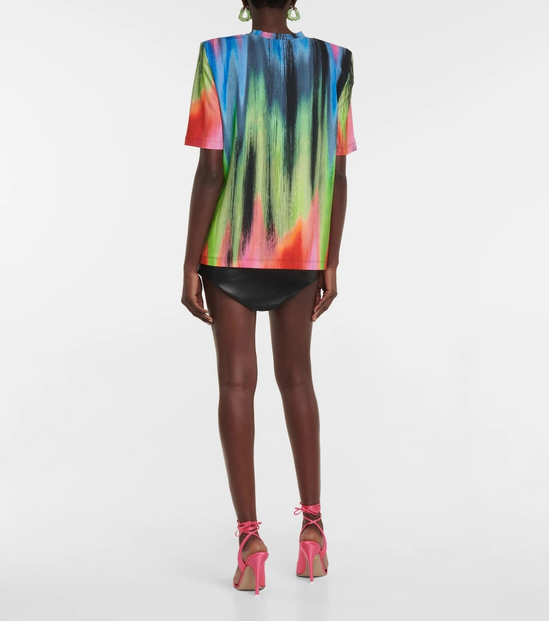 The Attico - Bella cotton jersey T-shirt