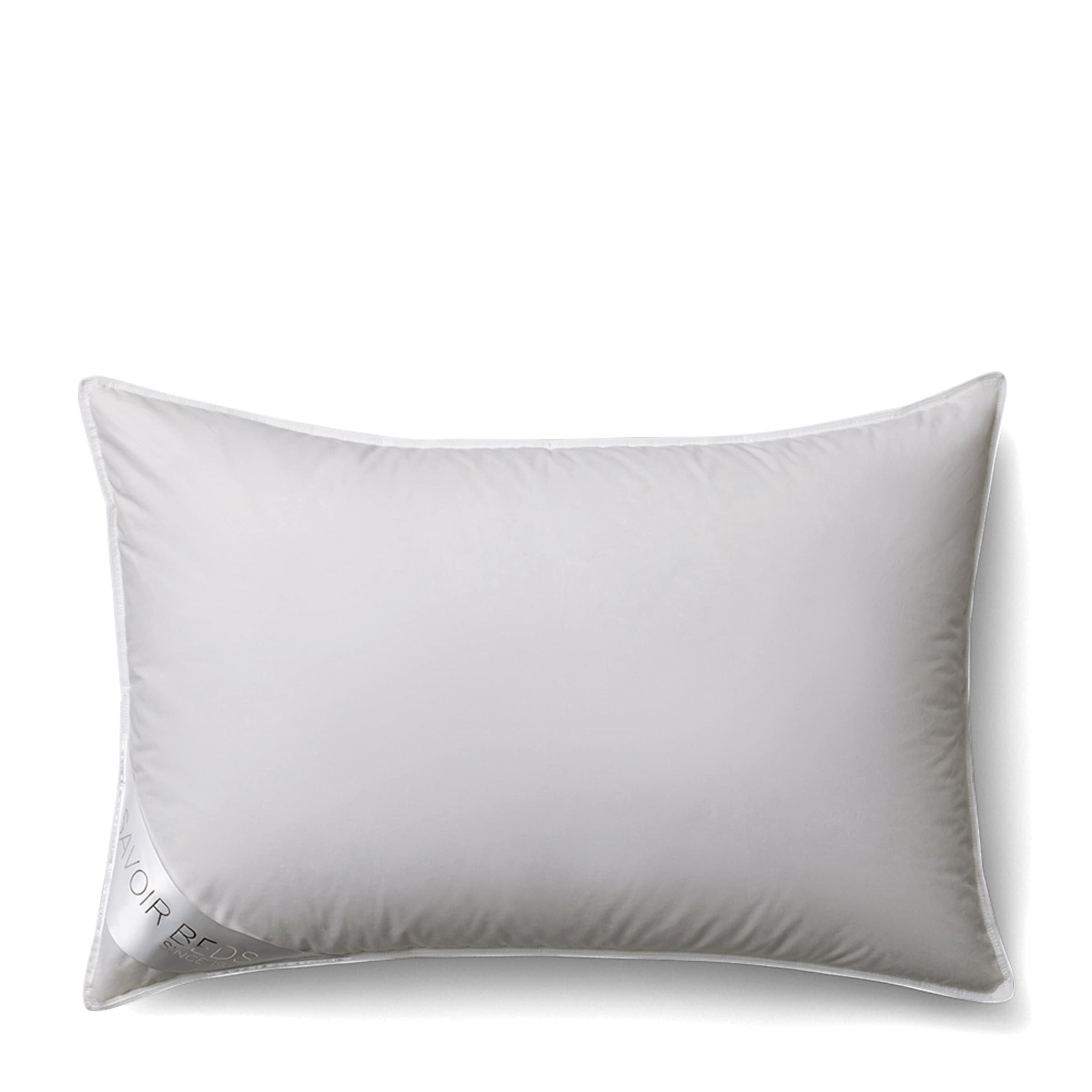 Firm Canadian Goose Down and Feather Pillow (50cm x 75cm)
