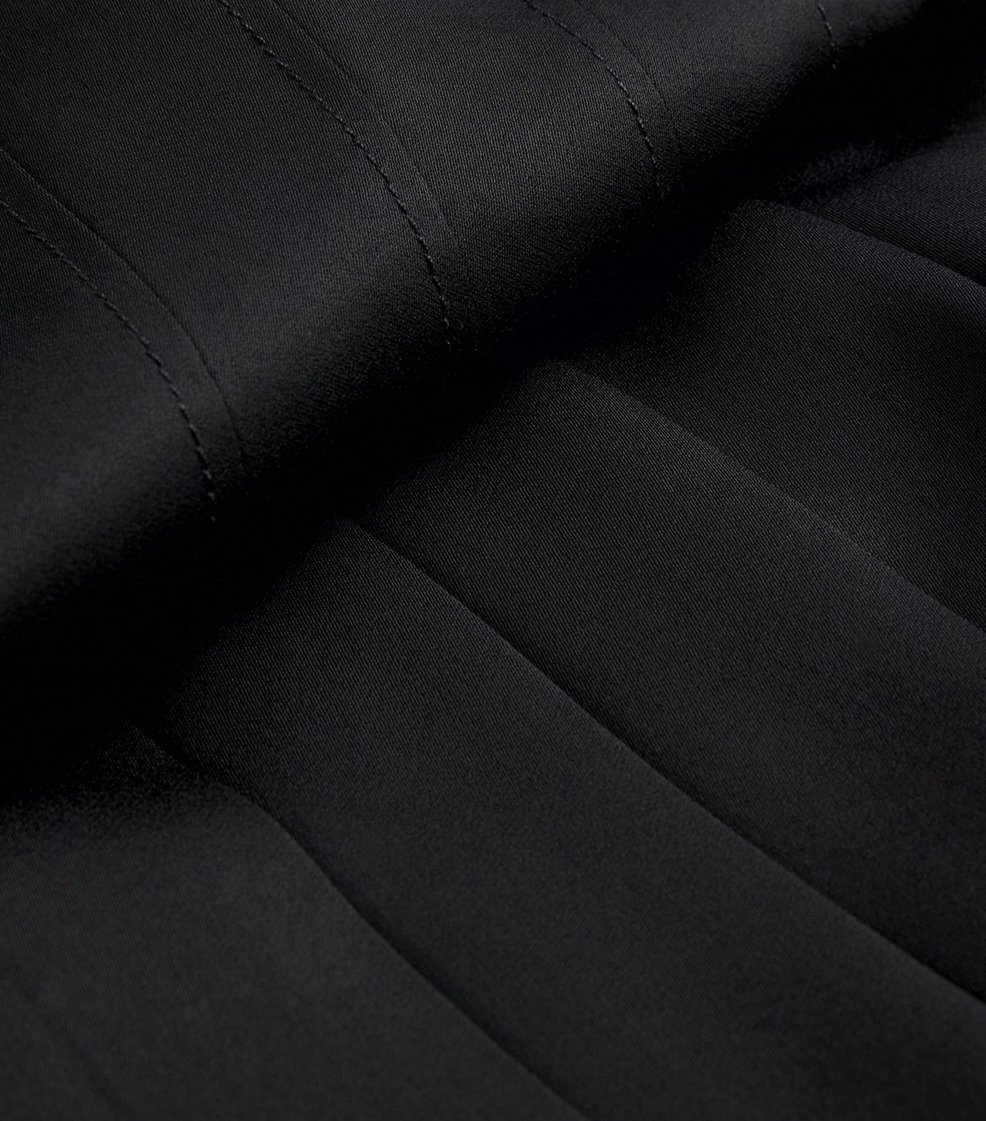 Joseph Black Light Crepe Sandy Mini Dress