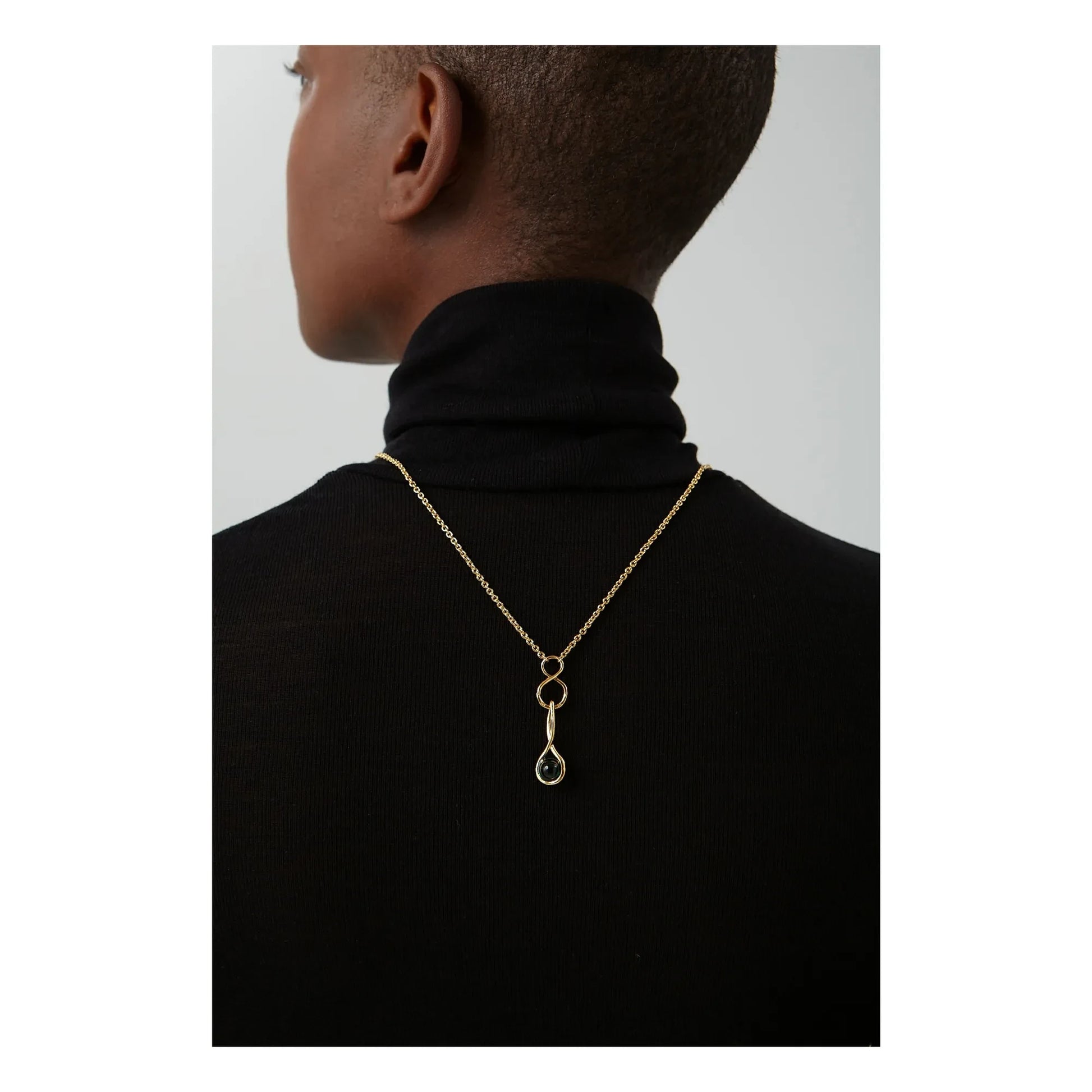 LAH - Eclipse pendant | Emerald green