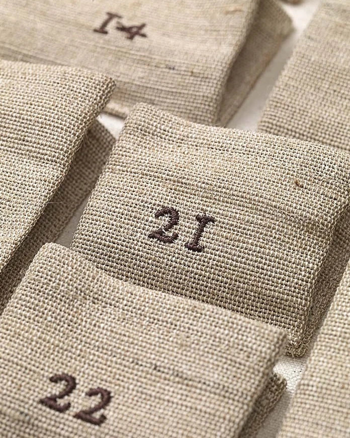 Çocuklar için Advent takvimi ferm LIVING Pine Christmas Calendar