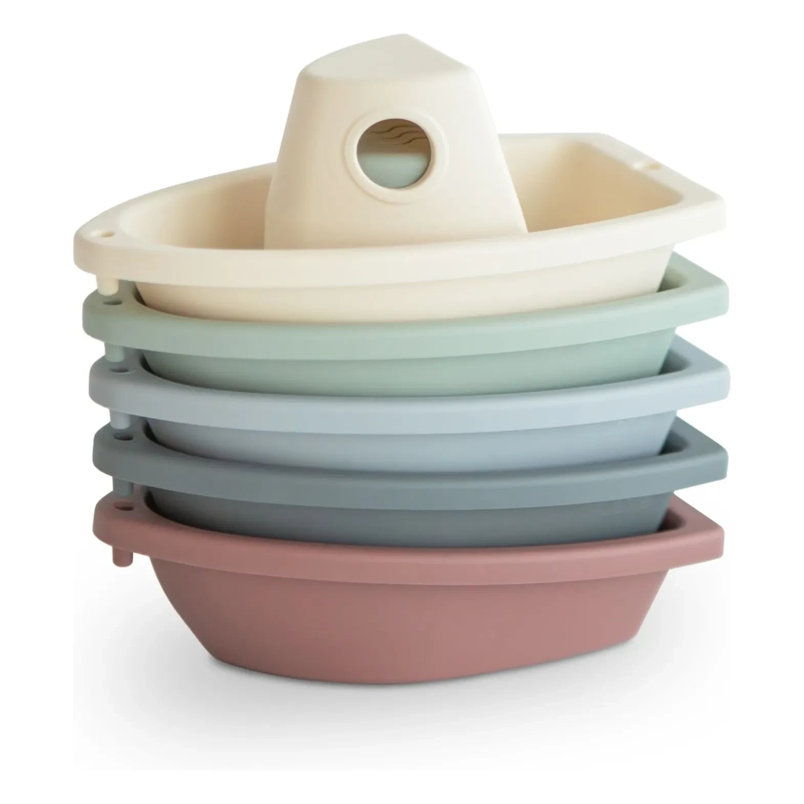 Mushie - Bateaux bath toys - Set of 5