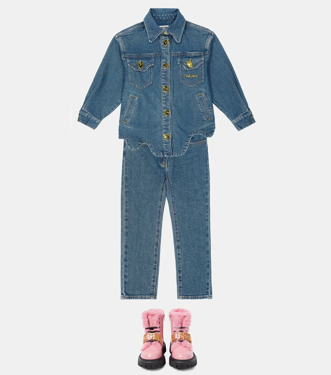 Moschino Kids - Denim jacket