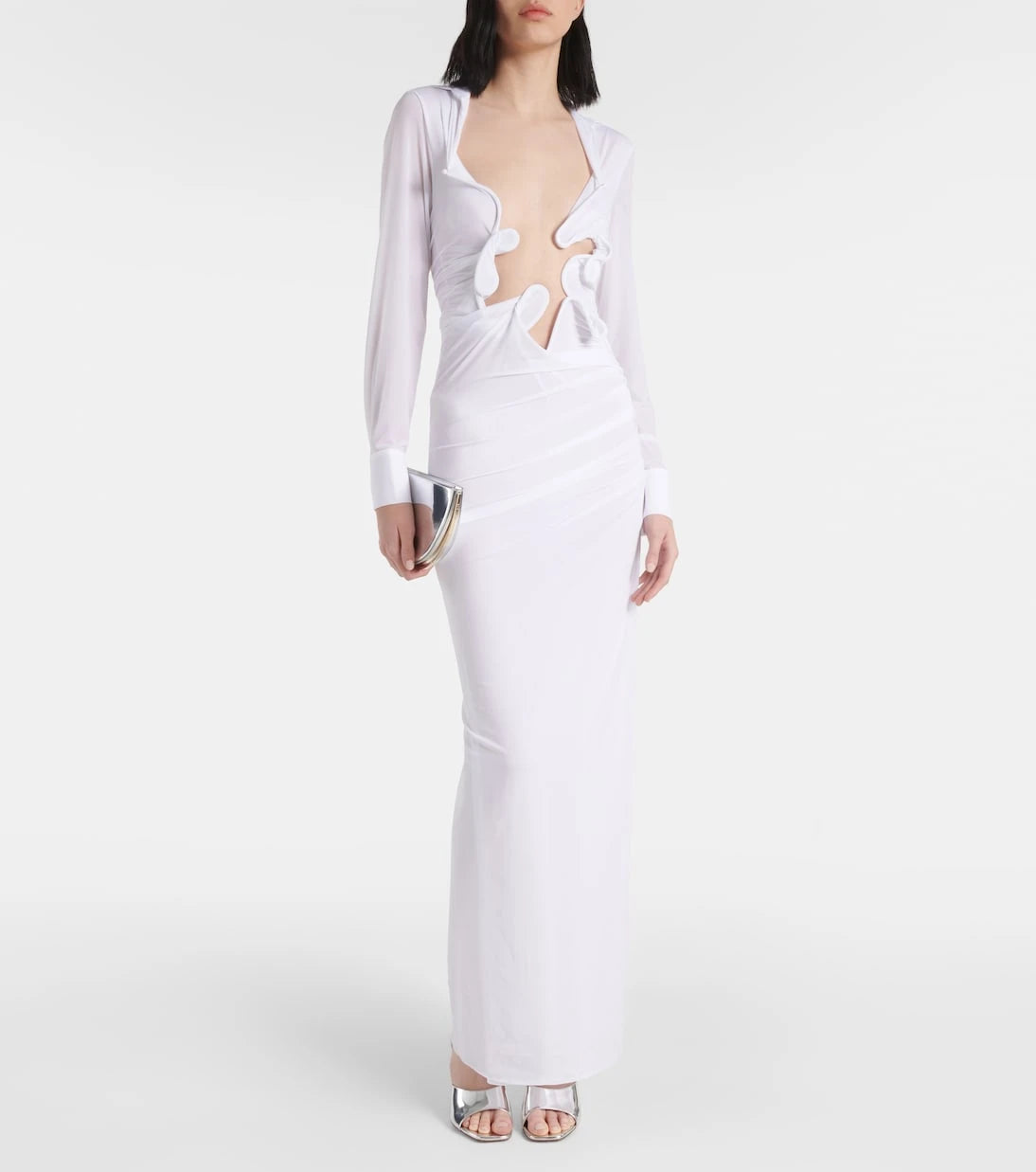 Christopher Esber - Venus Plunge jersey maxi dress