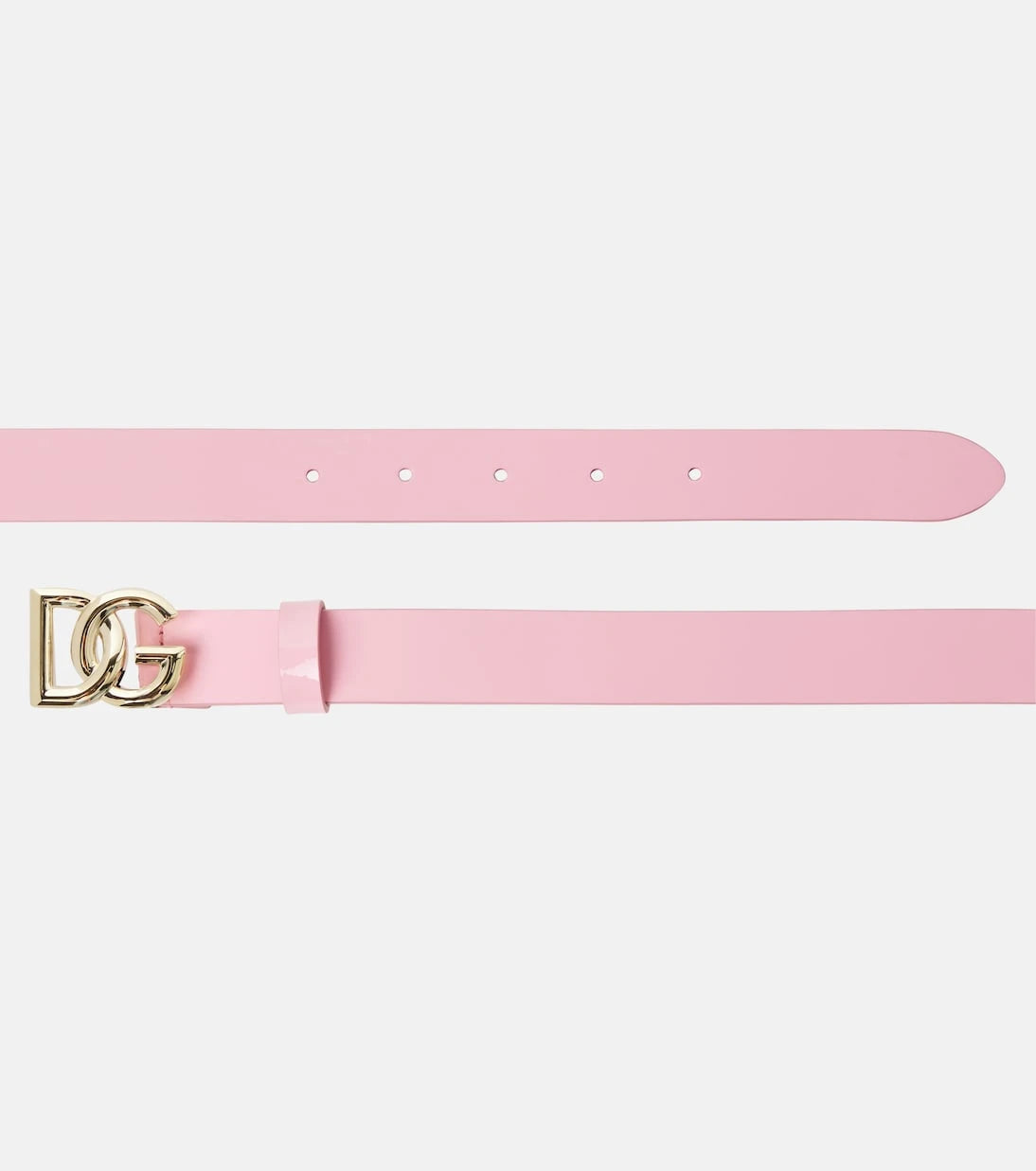 Dolce&Gabbana Kids - DG patent leather belt