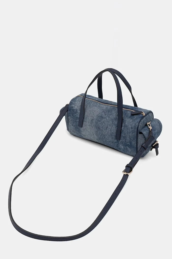 Guess denim kadın crossbody çanta KASSIE