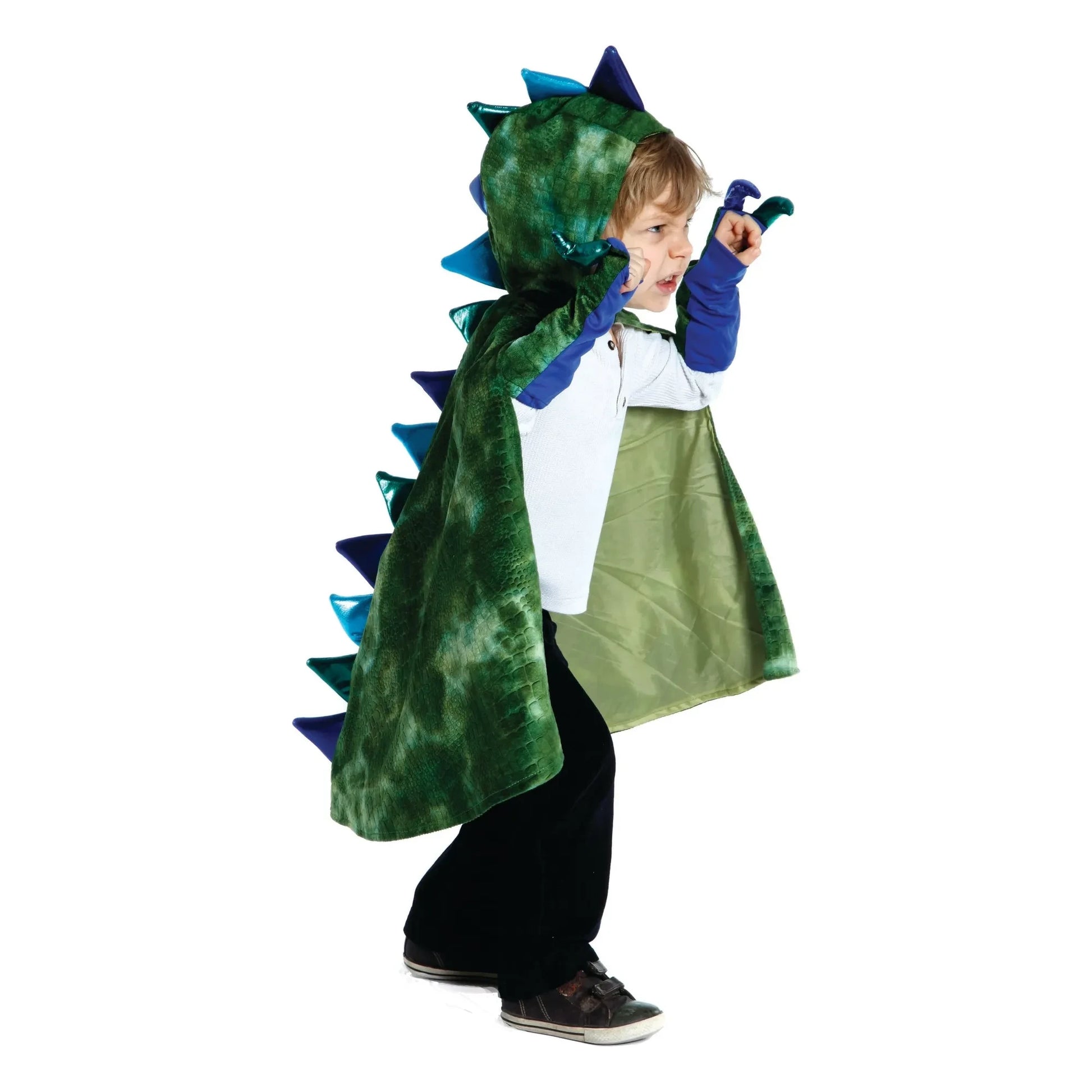 Great Pretenders - Dragon cape with claws | Khaki