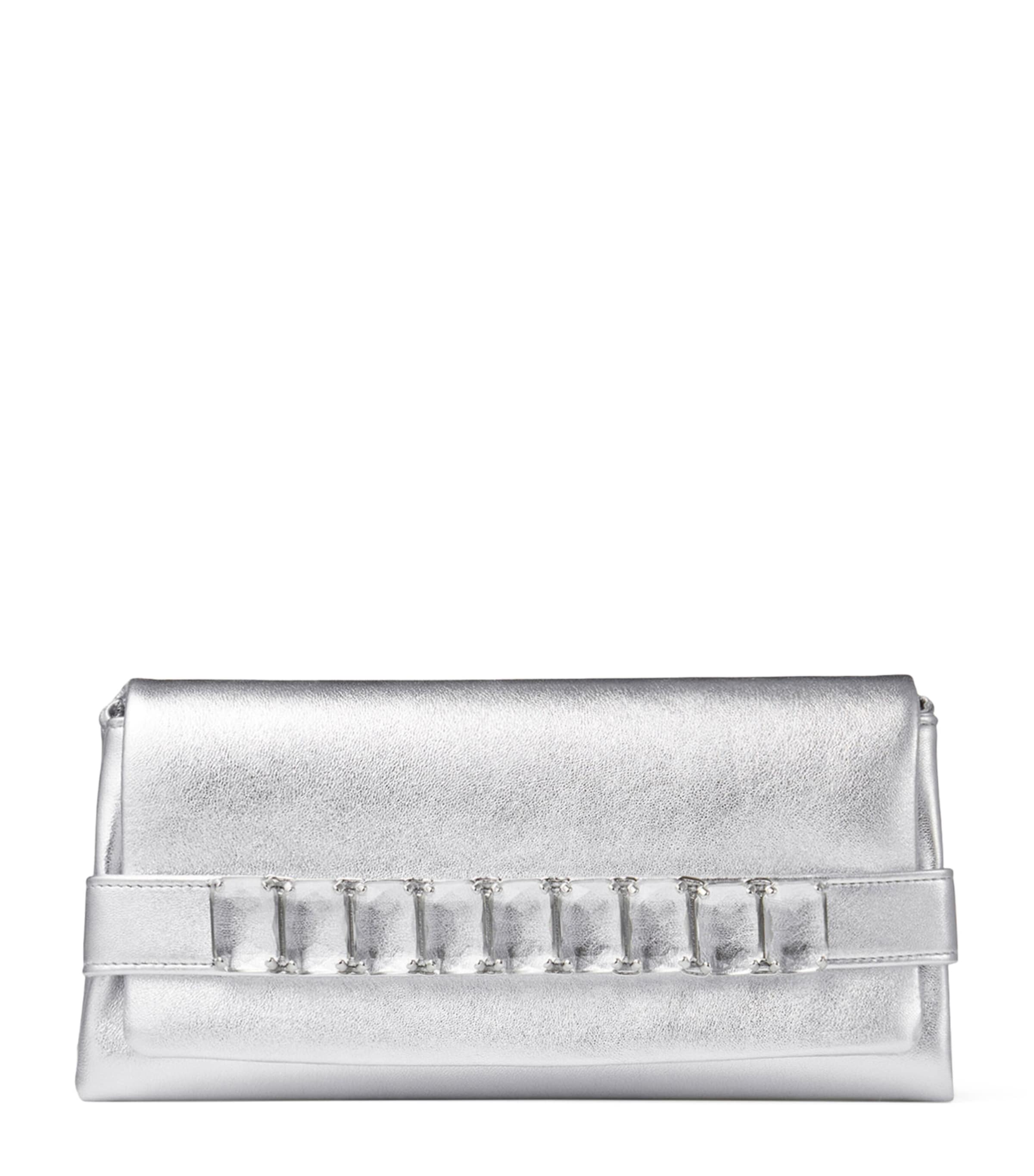 Silver Kya Clutch Bag