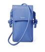 Leather Ella Phone Pouch CAPRI BLUE