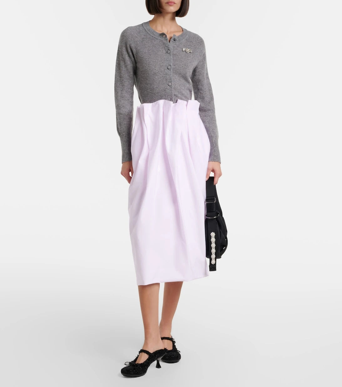 Simone Rocha - Embellished cashmere cardigan