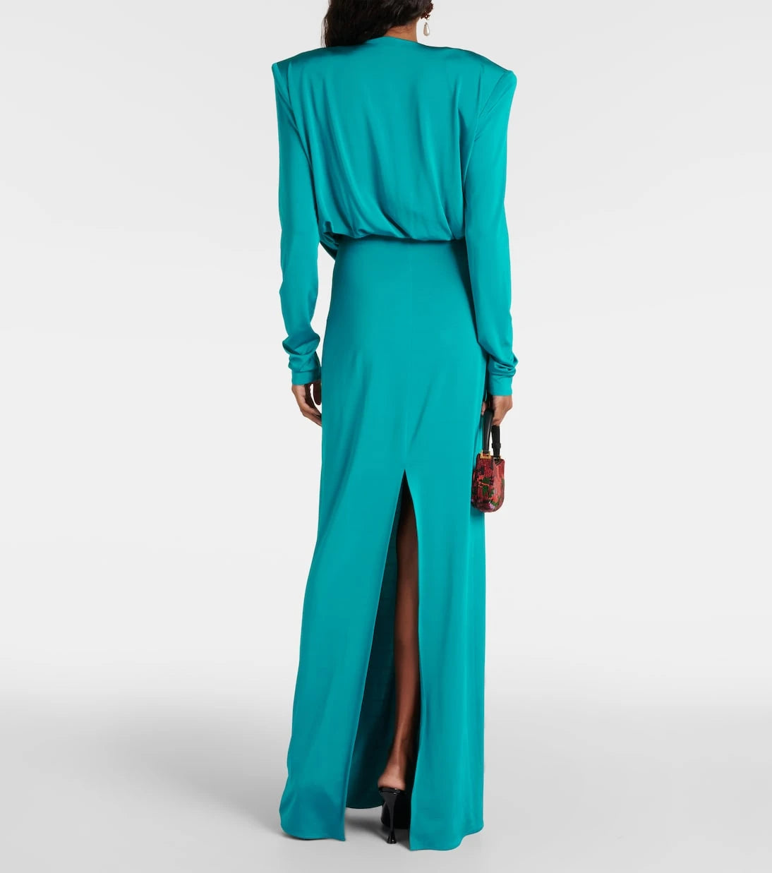 Magda Butrym - Draped jersey maxi dress