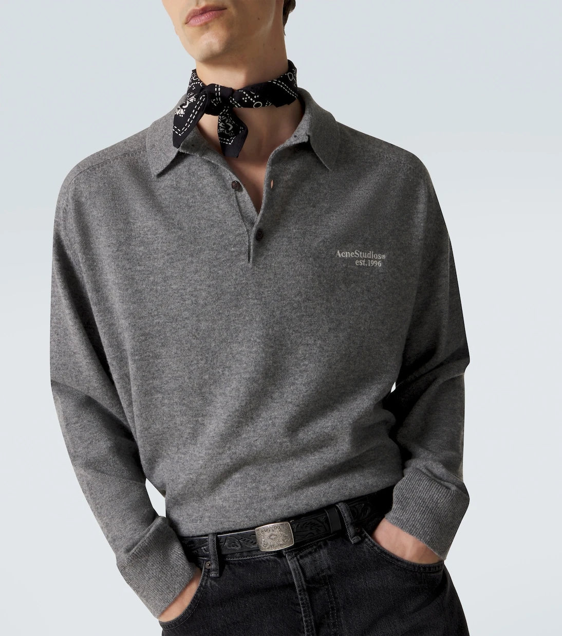 Acne Studios - Wool polo sweater