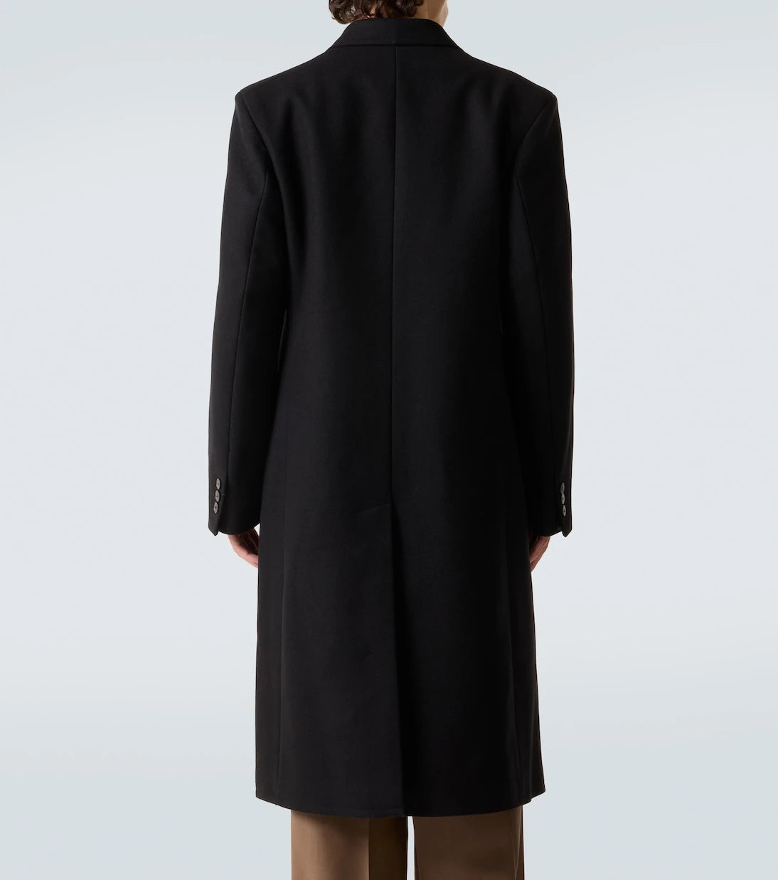 Maison Margiela - Double-breasted virgin wool coat