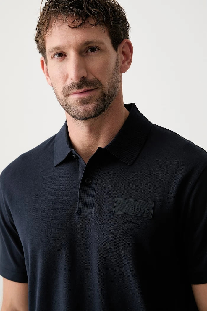 BOSS Green Pamuklu Polo Yaka Erkek Tişört Paddy Structure