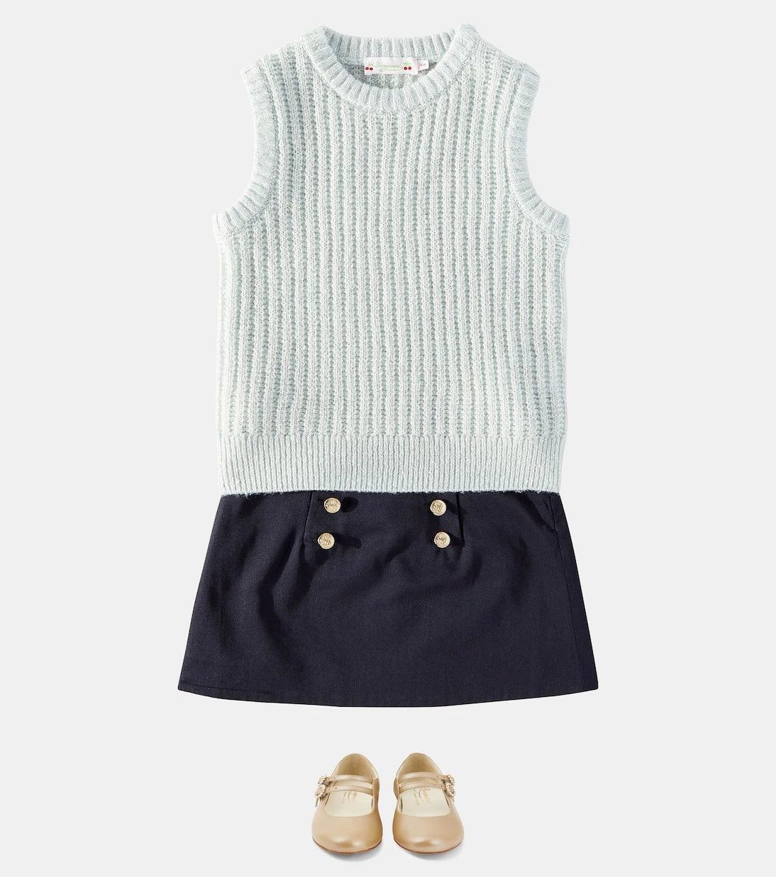 Bonpoint - Gaia wool and cashmere-blend sweater vest