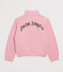 Palm Angels Kids Cropped Curved Logo Track Jacket (4-12 Years)