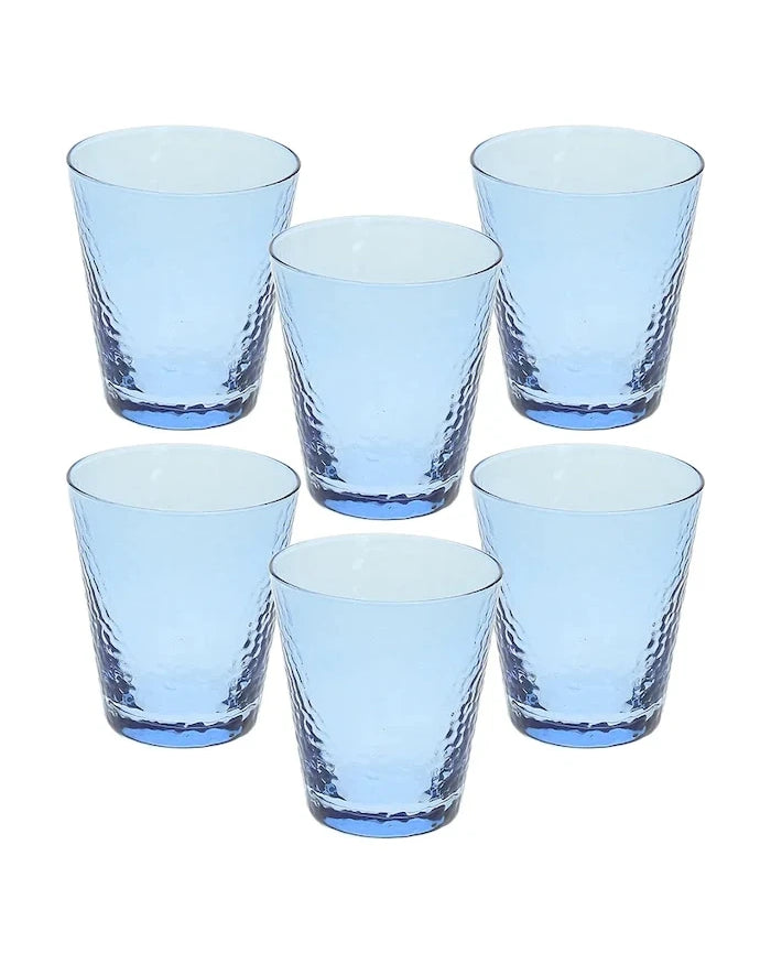 Tognana комплект стъклени чаши от цветно стъкло 330 ml