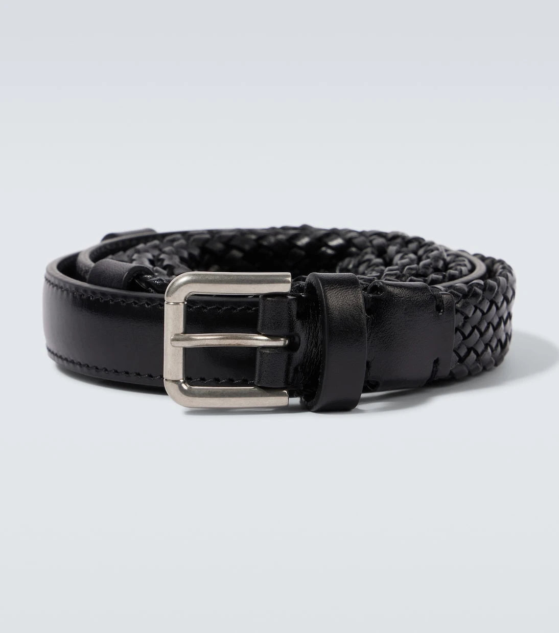 Dolce&Gabbana - Braided leather belt