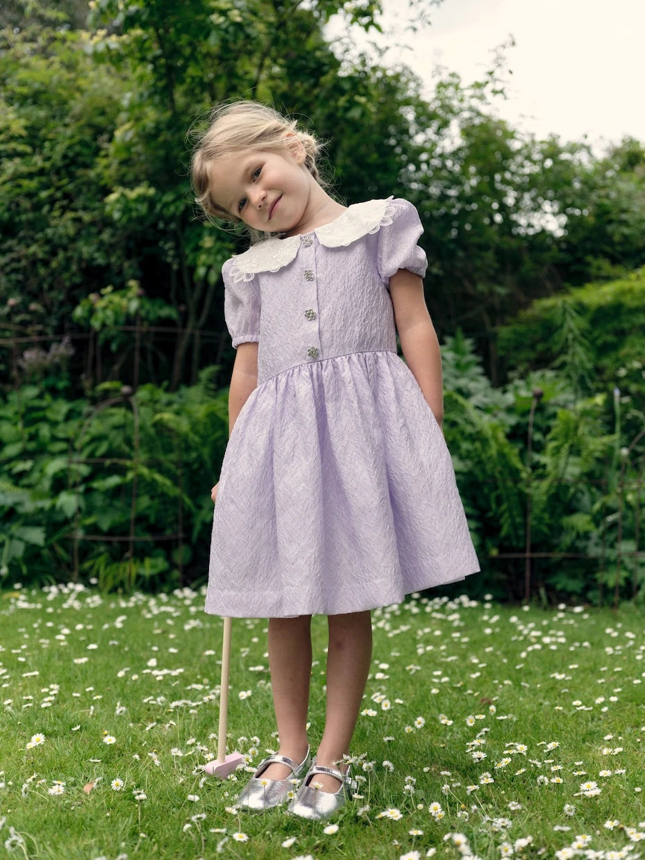Self-Portrait Kids - Taffeta dress