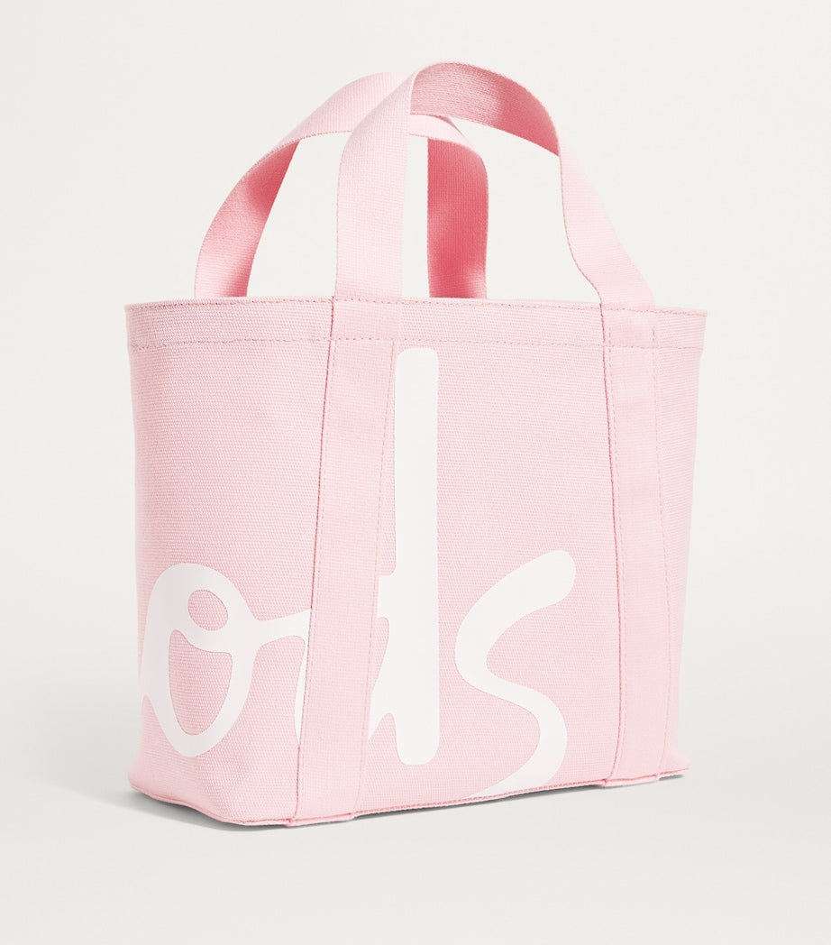 Mini Cotton Logo Tote Bag LIGHTPINK