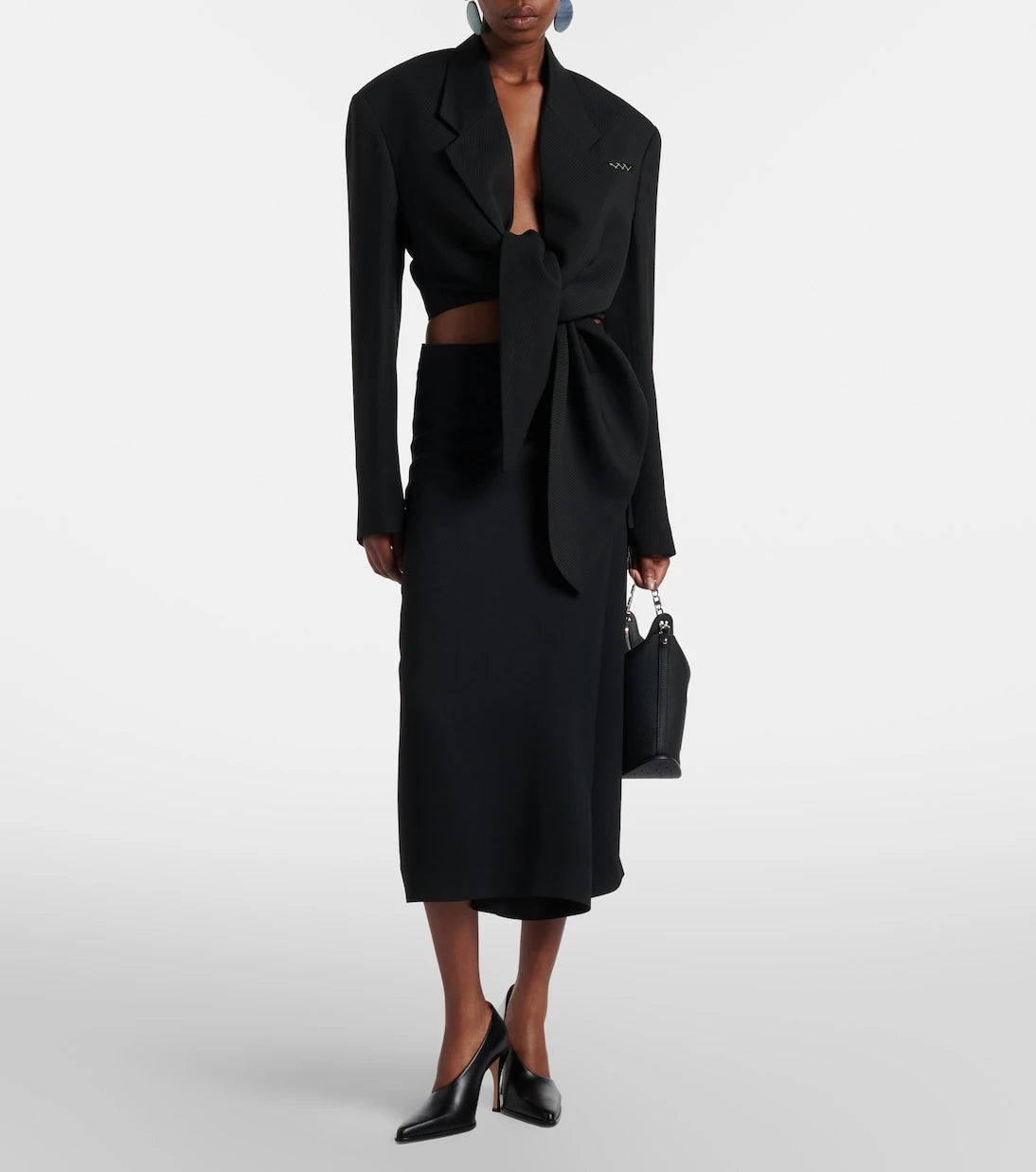Delvaux - Pin Twist leather shoulder bag