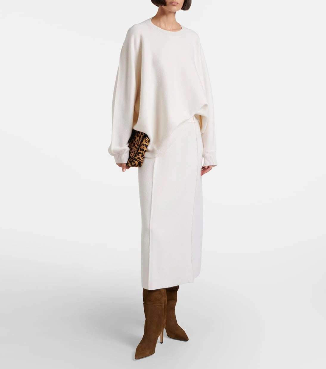 Lisa Yang - Ruthie cashmere midi skirt