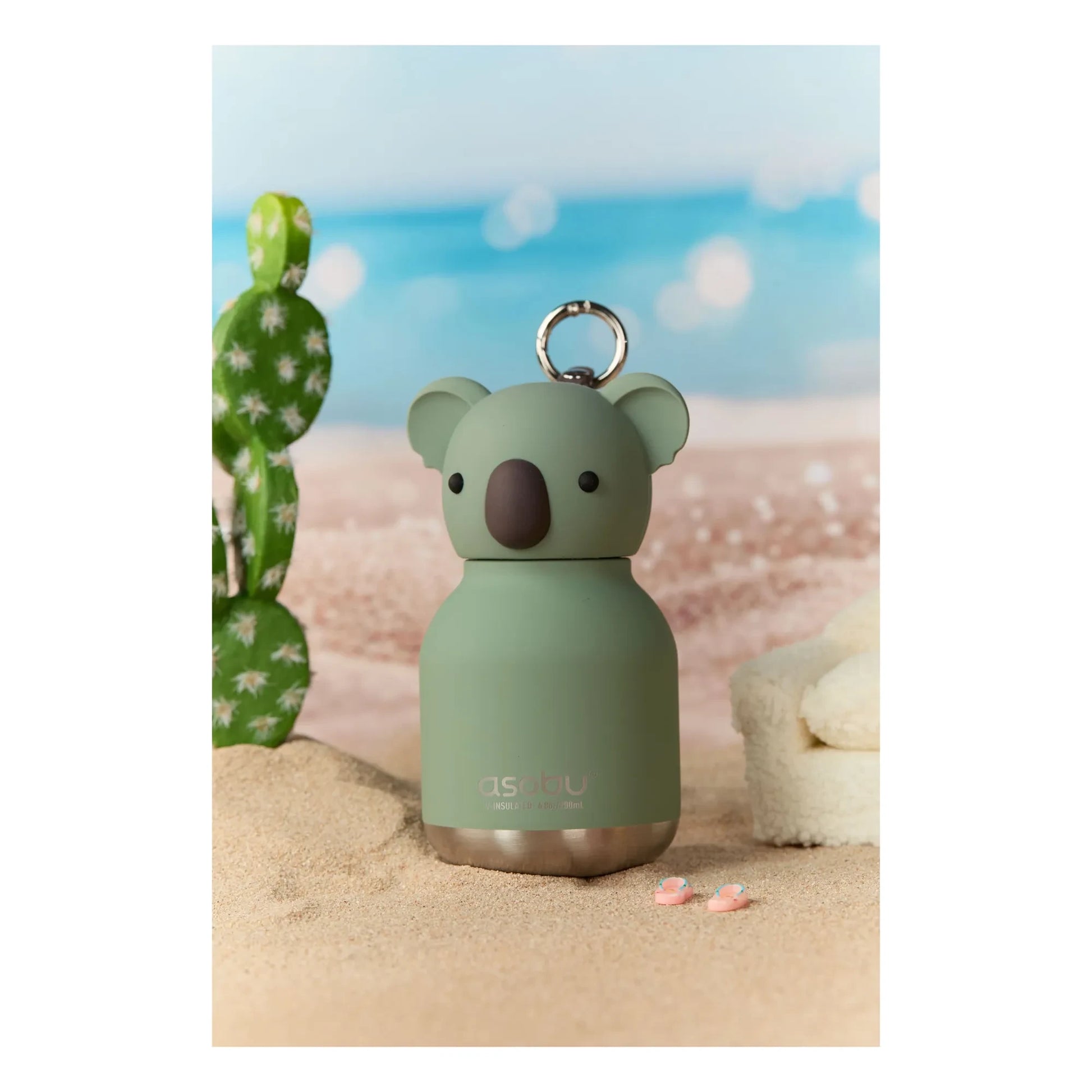 Asobu - Koala stainless steel mini flask | Grey