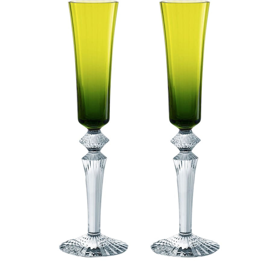 Set of 2 Mille Nuits Champagne Glasses (170ml)