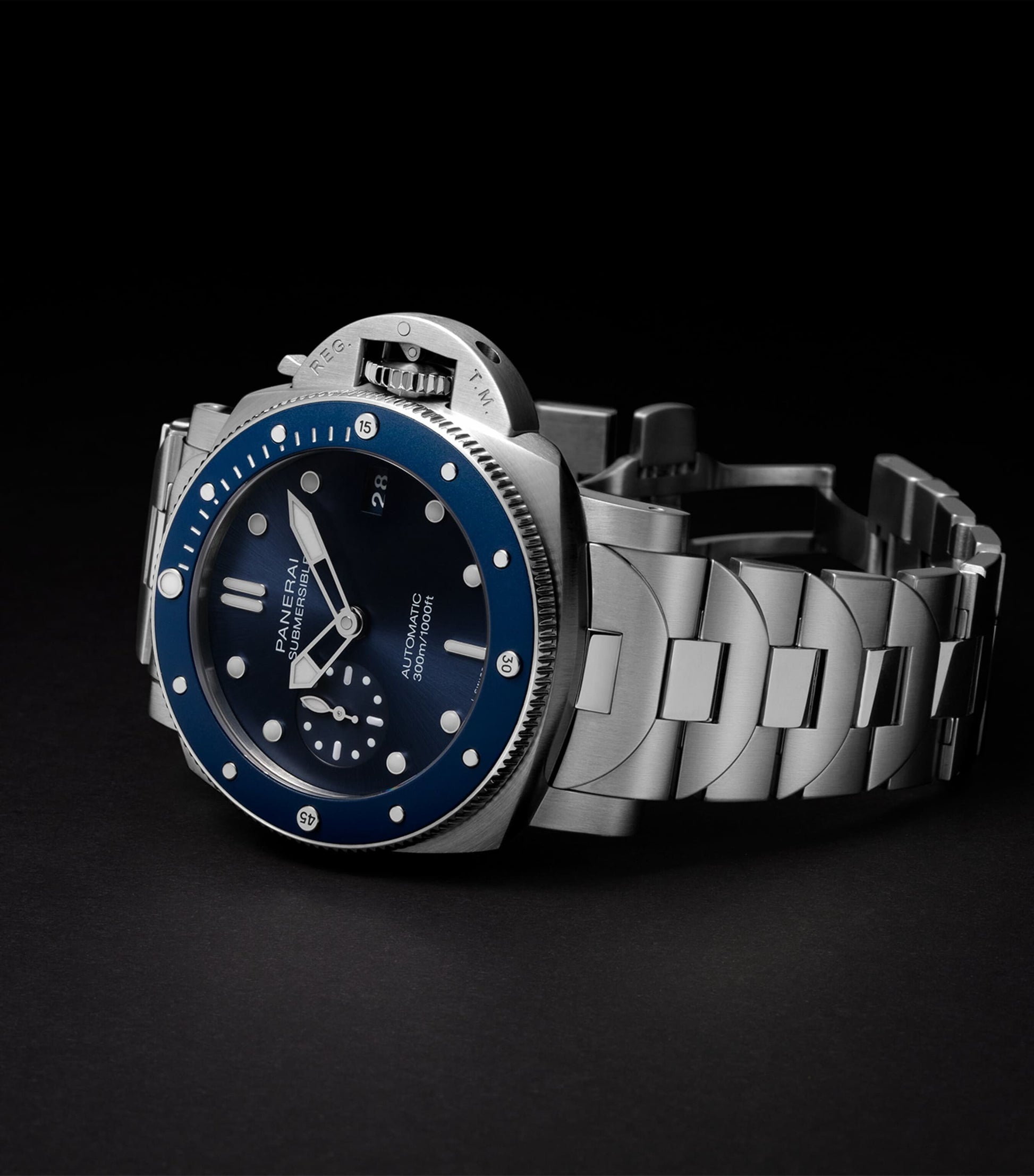 Stainless Steel Submersible Watch 42mm