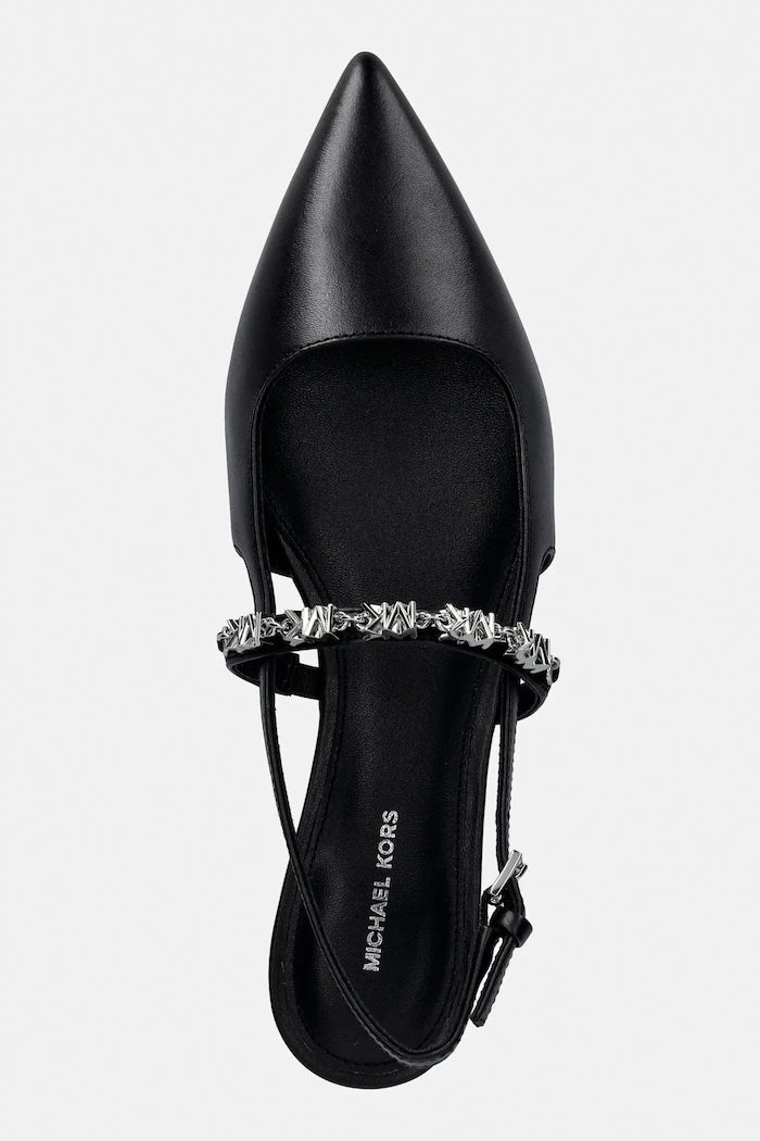 Кожени балеринки MICHAEL Michael Kors Dina Flex Sling Flat