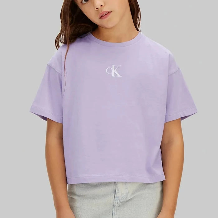 Calvin Klein Jeans Çocuk Pamuklu Tişört