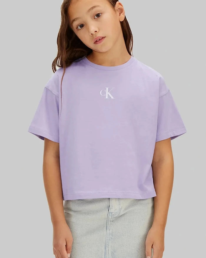 Calvin Klein Jeans Çocuk Pamuklu Tişört