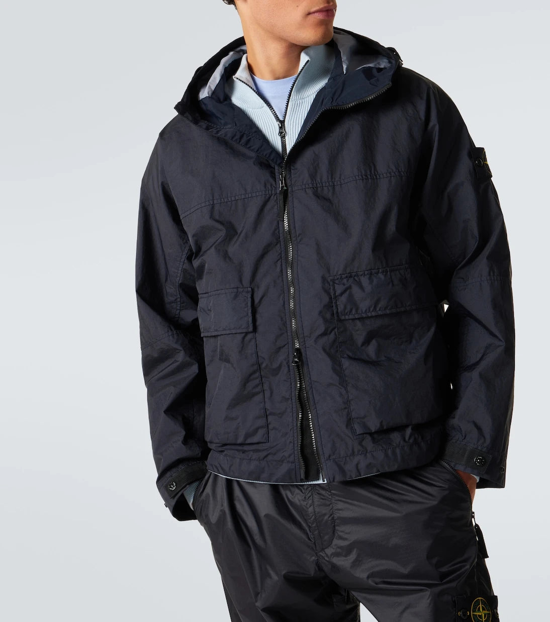 Stone Island - Compass hooded jacket