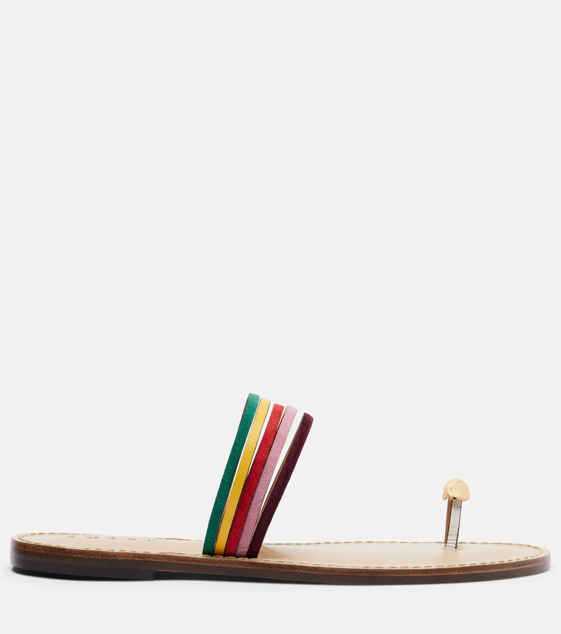 Amanu - Lusaka leather thong sandals