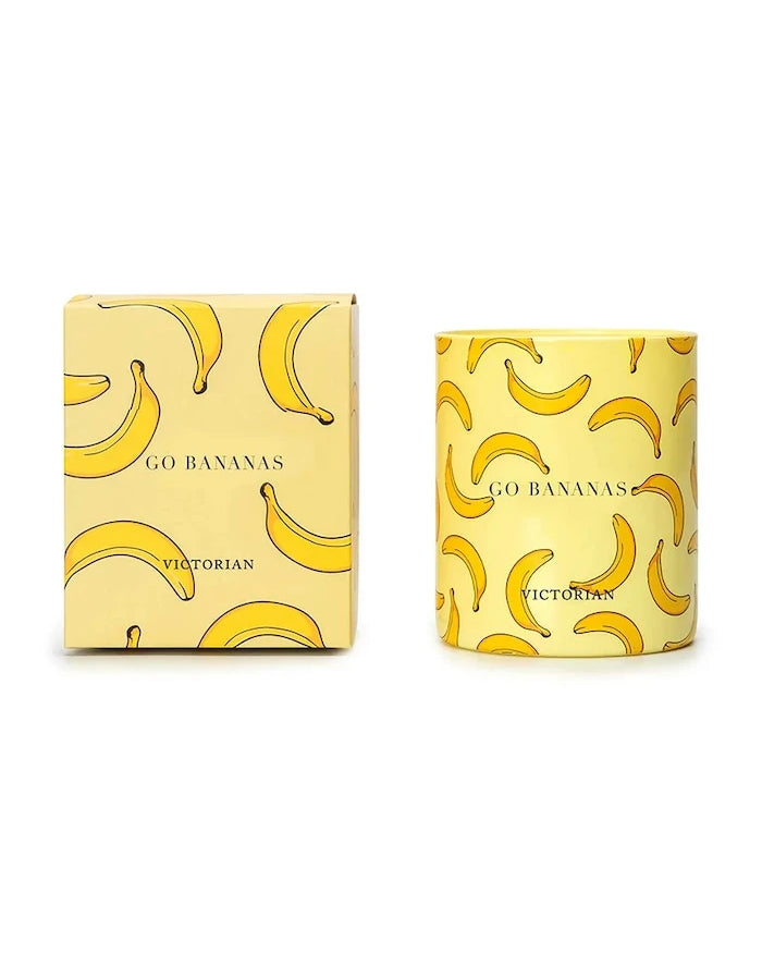 Ароматна соева свещ Victorian Go Bananas