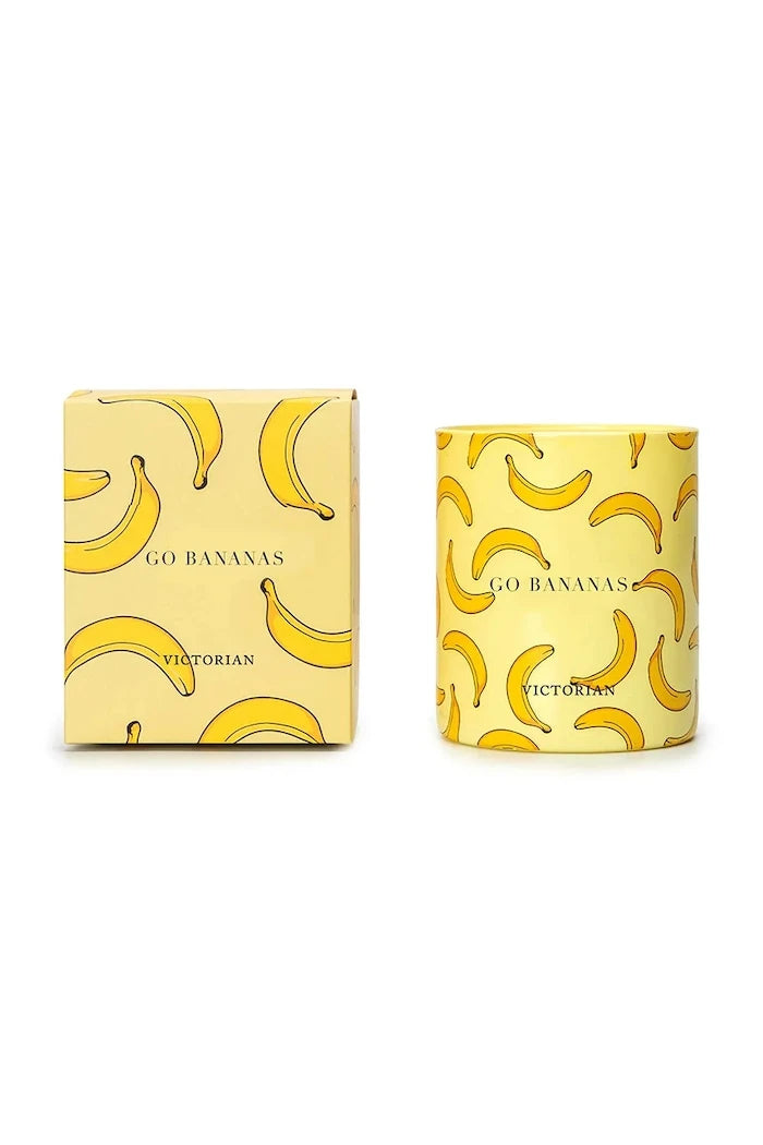 Ароматна соева свещ Victorian Go Bananas