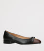 Valentino Garavani Multi Leather Valet Du Roi Ballet Flats