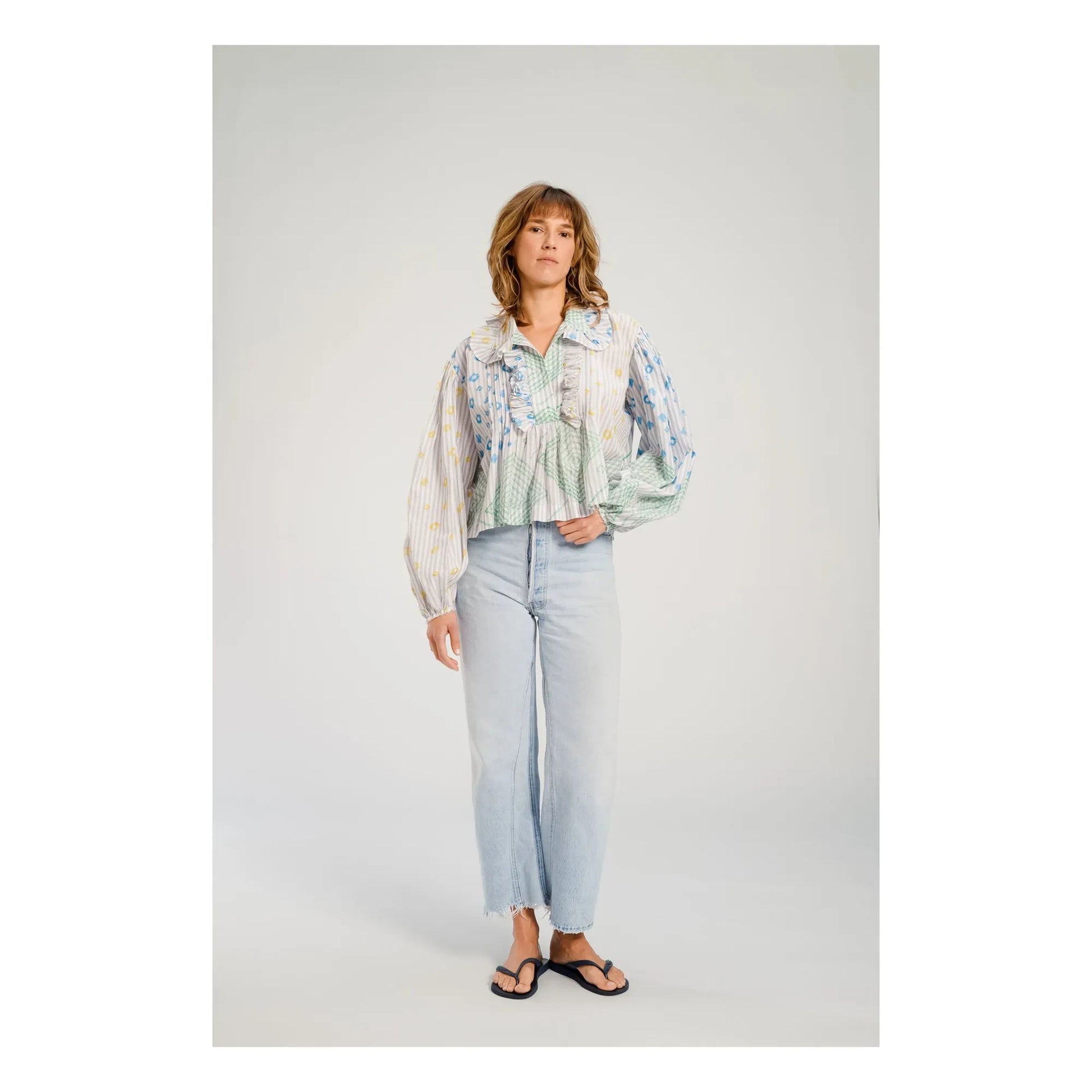 Virginie de Vinster - Baya blouse | Ecru