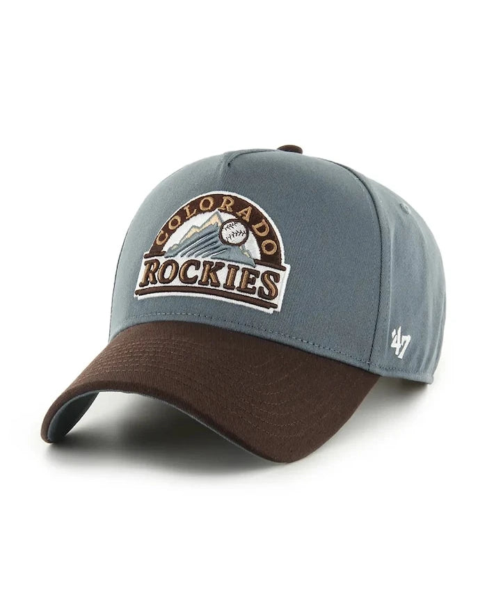 Pamuklu şapka, siperlikli, 47 brand MLB Colorado Rockies Sure Shot