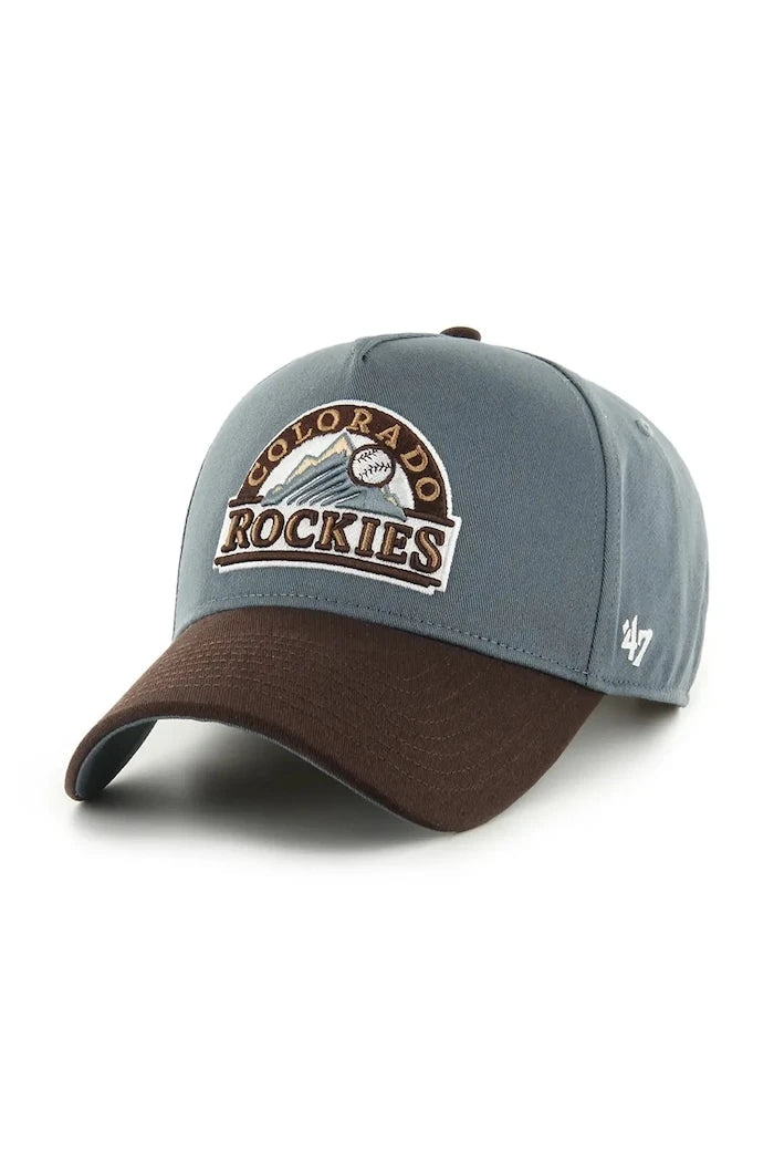 Pamuklu şapka, siperlikli, 47 brand MLB Colorado Rockies Sure Shot