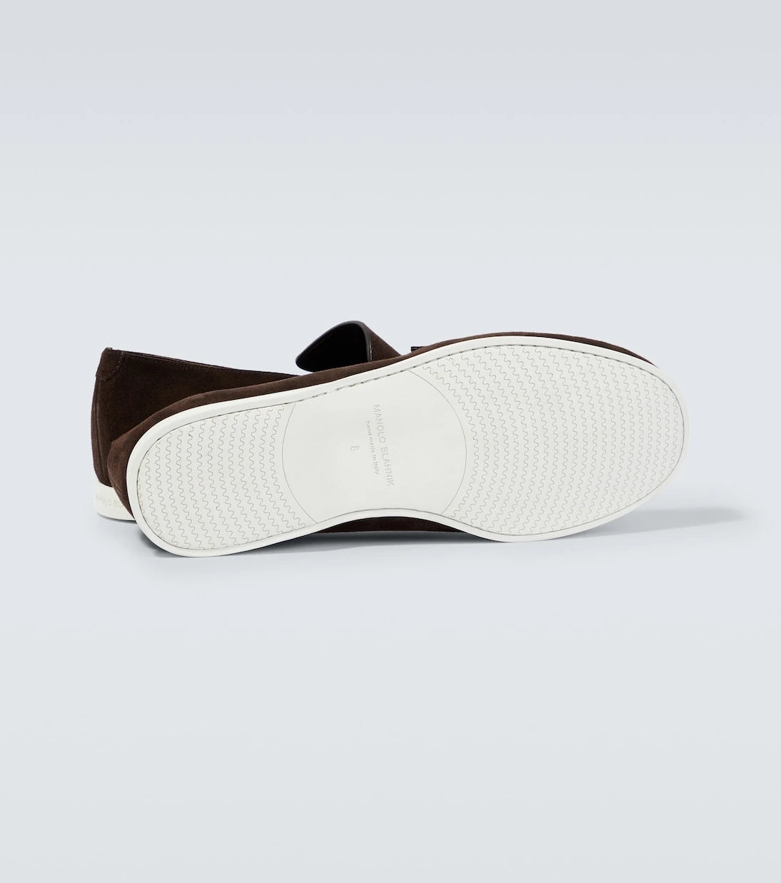 Manolo Blahnik - Monaco suede loafers